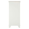 Hendra Weathered White Furniture 7 Drawers Cabinet