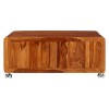 Mallani Bohemian Furniture Sheesham 2 Door Coffee Table 5502349