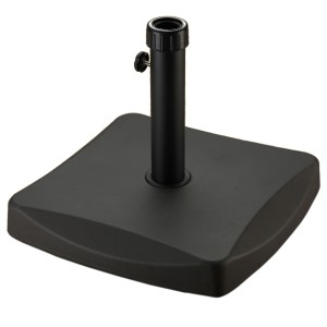 Royalcraft Garden 25kg Black Square Parasol Base Royalcraft Garden 25kg Black Square Parasol Base