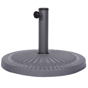 Royalcraft Garden 14kg Poly Resin Parasol Base in Charcoal