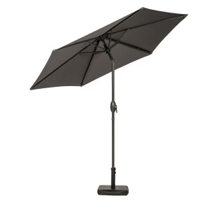 Royalcraft Garden Grey 2.5m Crank and Tilt Parasol Powder Coated Pole