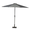 Royalcraft Garden Grey 3m Crank and Tilt Parasol Powder Coated Pole