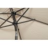 Royalcraft Garden Ivory 2.5m Crank and Tilt Parasol Powder Coated Pole