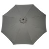 Royalcraft Garden Grey 3m Crank and Tilt Parasol