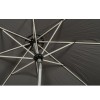 Royalcraft Garden Grey 3m Crank and Tilt Parasol