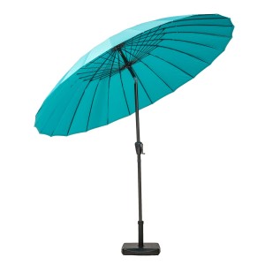 Royalcraft Garden Aqua 2.7m Crank and Tilt Shanghai Parasol