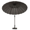 Royalcraft Garden Grey 2.7m Crank and Tilt Shanghai Parasol