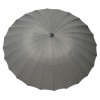 Royalcraft Garden Grey 2.7m Crank and Tilt Shanghai Parasol