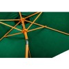 Royalcraft Garden Green 2.5m Woodlook Crank and Tilt Parasol