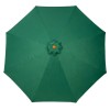 Royalcraft Garden Green 3m Woodlook Crank and Tilt Parasol