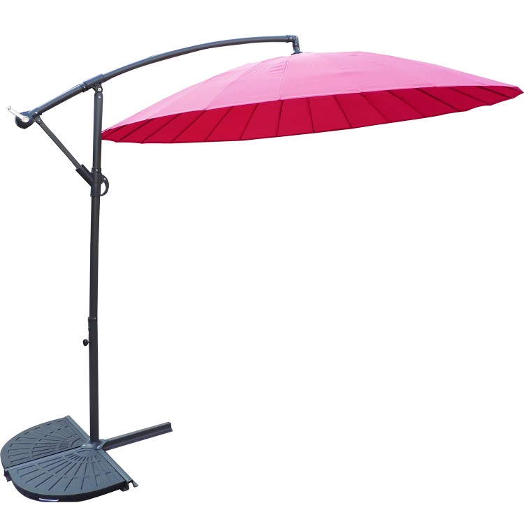 Royalcraft Garden 3m Pink Shangahi Cantilever Parasol