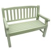 Royalcraft Garden Furniture Wooden Porto Green 2 Seater Bench Turnbury