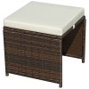 Royalcraft Garden Furniture Cannes Brown 10 Seater Cube Set