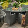 Royalcraft Garden Furniture Paris Rattan 6 Seater Round Carver Dining Set