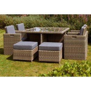 Royalcraft Garden Furniture Wentworth Rattan 8 Seat Cube Dining Set Royalcraft Garden Furniture Wentworth Rattan 8 Seat Cube Dining Set