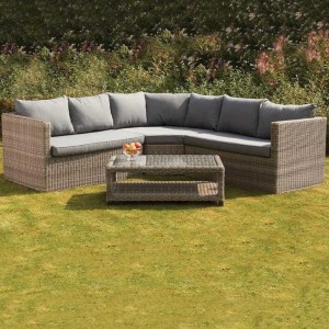 Royalcraft Garden Furniture Wentworth Rattan Large Corner Lounge Set Royalcraft Garden Furniture Wentworth Rattan Large Corner Lounge Set