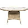 Royalcraft Wentworth Garden Furniture Rattan 6 Seat Round Carver Dining Set