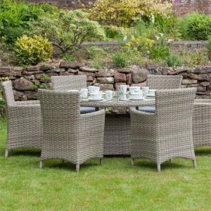 Royalcraft Garden Furniture Wentworth Rattan 6 Seat Oval Carver Dining Set Royalcraft Garden Furniture Wentworth Rattan 6 Seat Oval Carver Dining Set