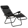 Royalcraft Metal Garden Furniture Black Zero Gravity Relaxer Pair