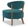 Margot Living Room Furniture Sea Green Velvet Fabric Casual Chair