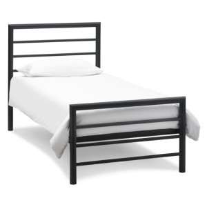 Bentley Designs Metal Furniture Urban Matt Black 3ft Single Bedstead Bentley Designs Metal Furniture Urban Matt Black 3ft Single Bedstead