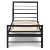 Bentley Designs Metal Furniture Urban Matt Black 3ft 90cm Single Bedstead