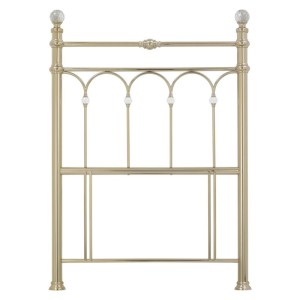 Bentley Designs Krystal Metal Furniture Champagne Brass Single 3ft 90cm Headboard Bentley Designs Krystal Metal Furniture Champagne Brass Single 3ft 90cm Headboard