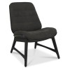 Bentley Designs Vintage Peppercorn Dark Grey Fabric Casual Chair