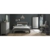 Whitby Scandi Oak Furniture Grey Double Wardrobe