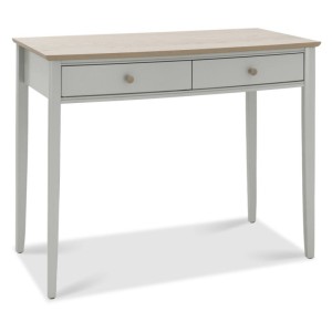 Whitby Scandi Oak Furniture Grey Dressing Table Whitby Scandi Oak Furniture Grey Dressing Table