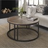 Chevron Weathered Ash Furniture Coffee Table