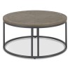 Chevron Weathered Ash Furniture Coffee Table