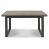 Tivoli Weathered Oak Furniture 4-6 Seater Dining Table