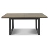 Tivoli Weathered Oak Furniture 6-8 Seater Dining Table