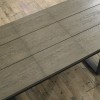 Tivoli Weathered Oak Furniture 6-8 Seater Dining Table