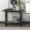 Tivoli Weathered Oak Furniture Console Table