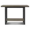 Tivoli Weathered Oak Furniture Console Table