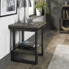 Tivoli Weathered Oak Furniture Lamp Table