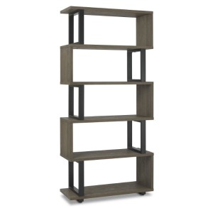 Tivoli Weathered Oak Furniture Open Display Unit Tivoli Weathered Oak Furniture Open Display Unit