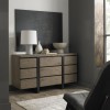 Tivoli Weathered Oak Furniture Narrow Sideboard