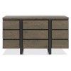 Tivoli Weathered Oak Furniture Narrow Sideboard