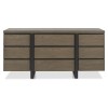 Tivoli Weathered Oak Furniture Wide Sideboard