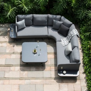 Maze Lounge Outdoor Fabric Cove Flanelle Corner Sofa Group Maze Lounge Outdoor Fabric Cove Flanelle Corner Sofa Group
