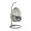 Maze Rattan Garden Furniture Ascot Hanging Egg Chair With Weatherproof Cushions