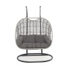 Maze Rattan Garden Furniture Ascot Double Hanging Egg Chair