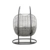 Maze Rattan Garden Furniture Ascot Double Hanging Egg Chair