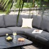 Maze Lounge Outdoor Fabric Cove Charcoal Corner Sofa Group