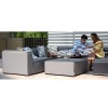 Maze Lounge Outdoor Fabric Apollo Flanelle Large Corner Group Sofa Set