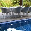 Maze Lounge Outdoor Fabric Ambition Lead Chine 8 Seat Oval Dining Set