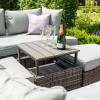 Maze Rattan Garden Furniture Cheltenham Grey Daybed